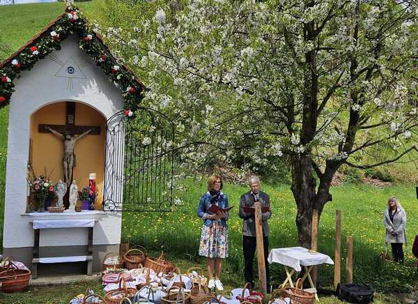 Segnung der Osterspeisen in Deutschfeistritz
