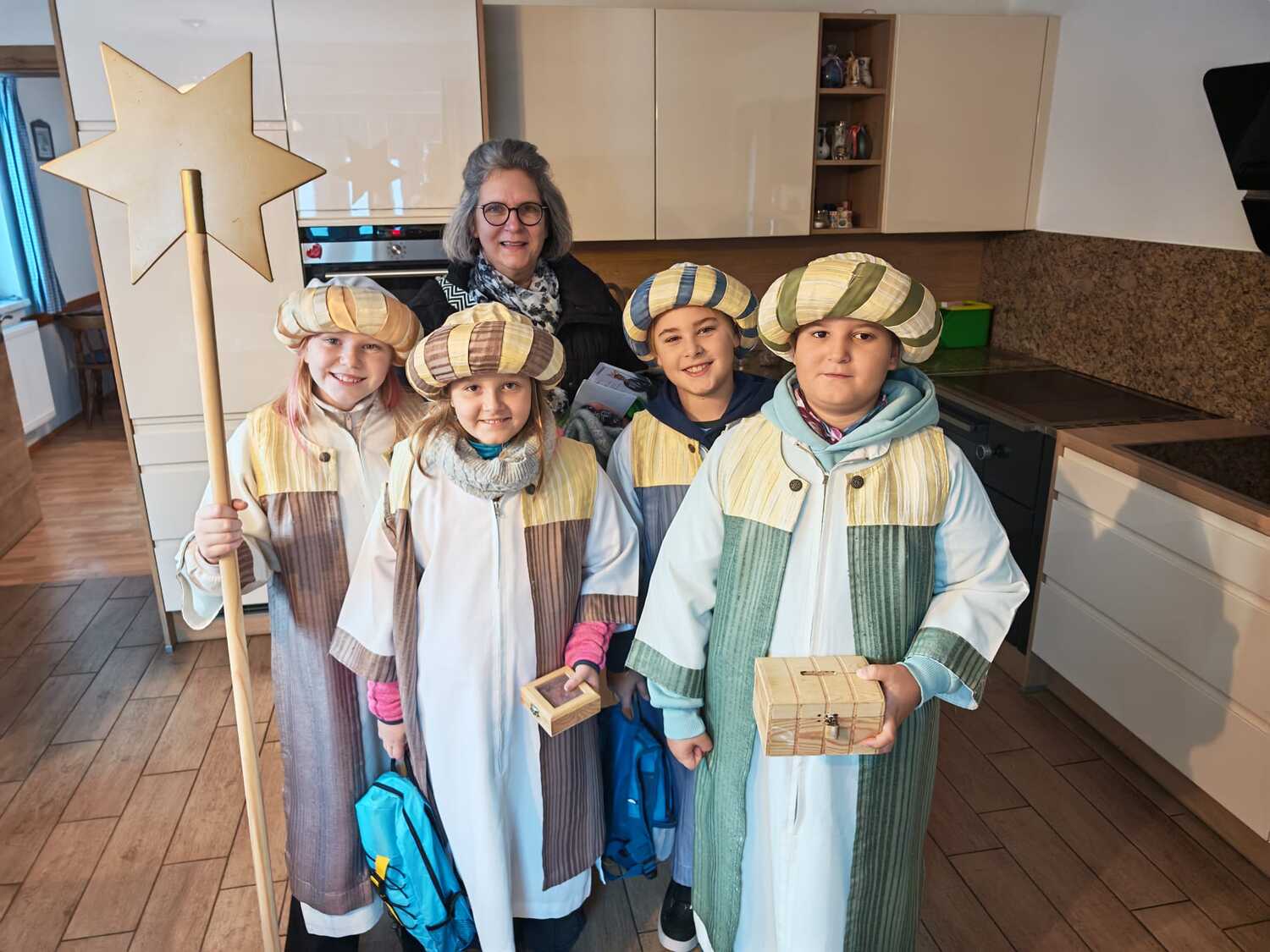 Sternsingeraktion 2025/26 / Michaela Moser Danke für die offenen Türen
