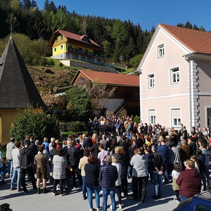 Bei der Barbarakapelle in Schrems